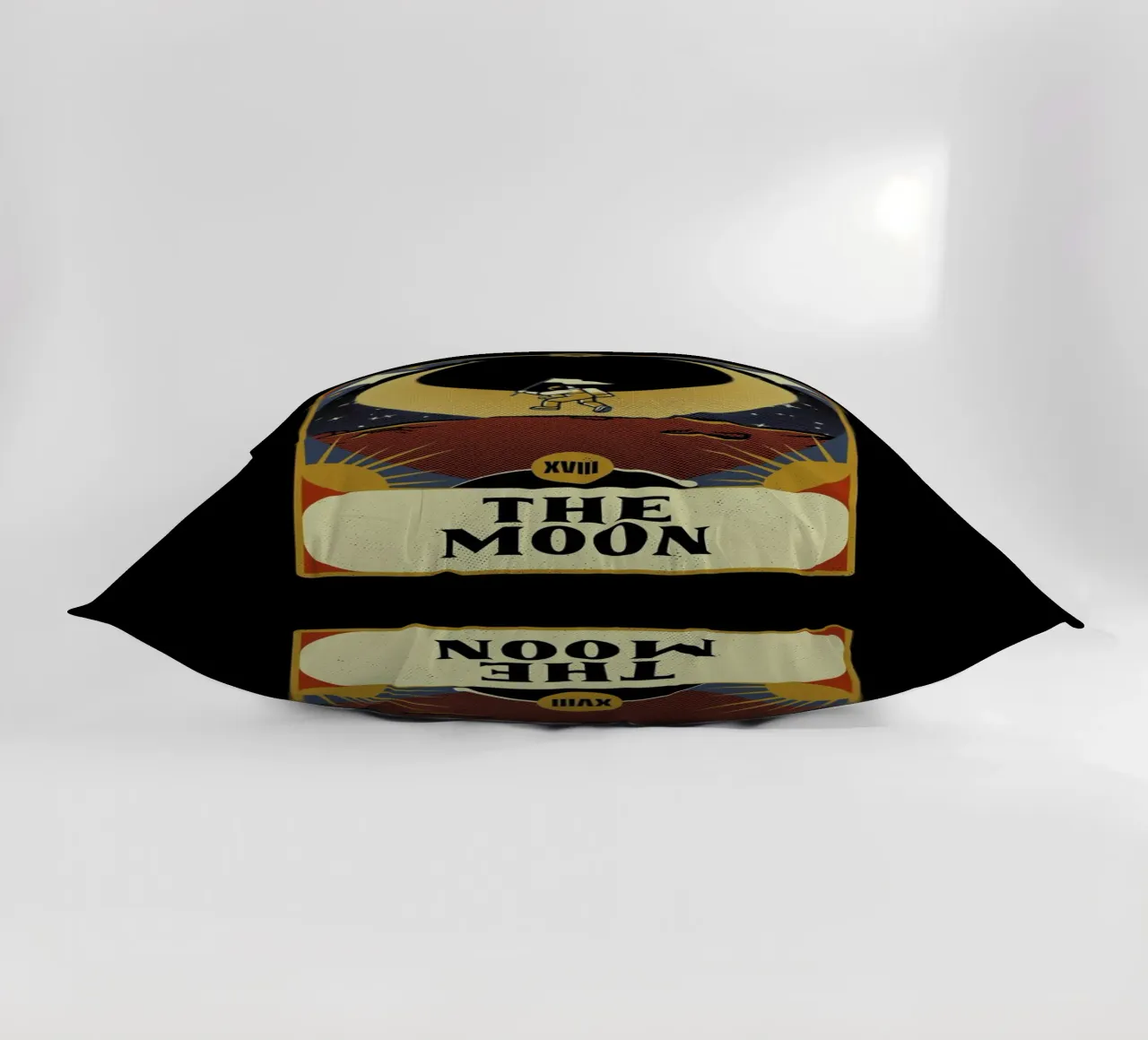 Astronaut Tarot Moon decorative cushion by Tobe Fonseca