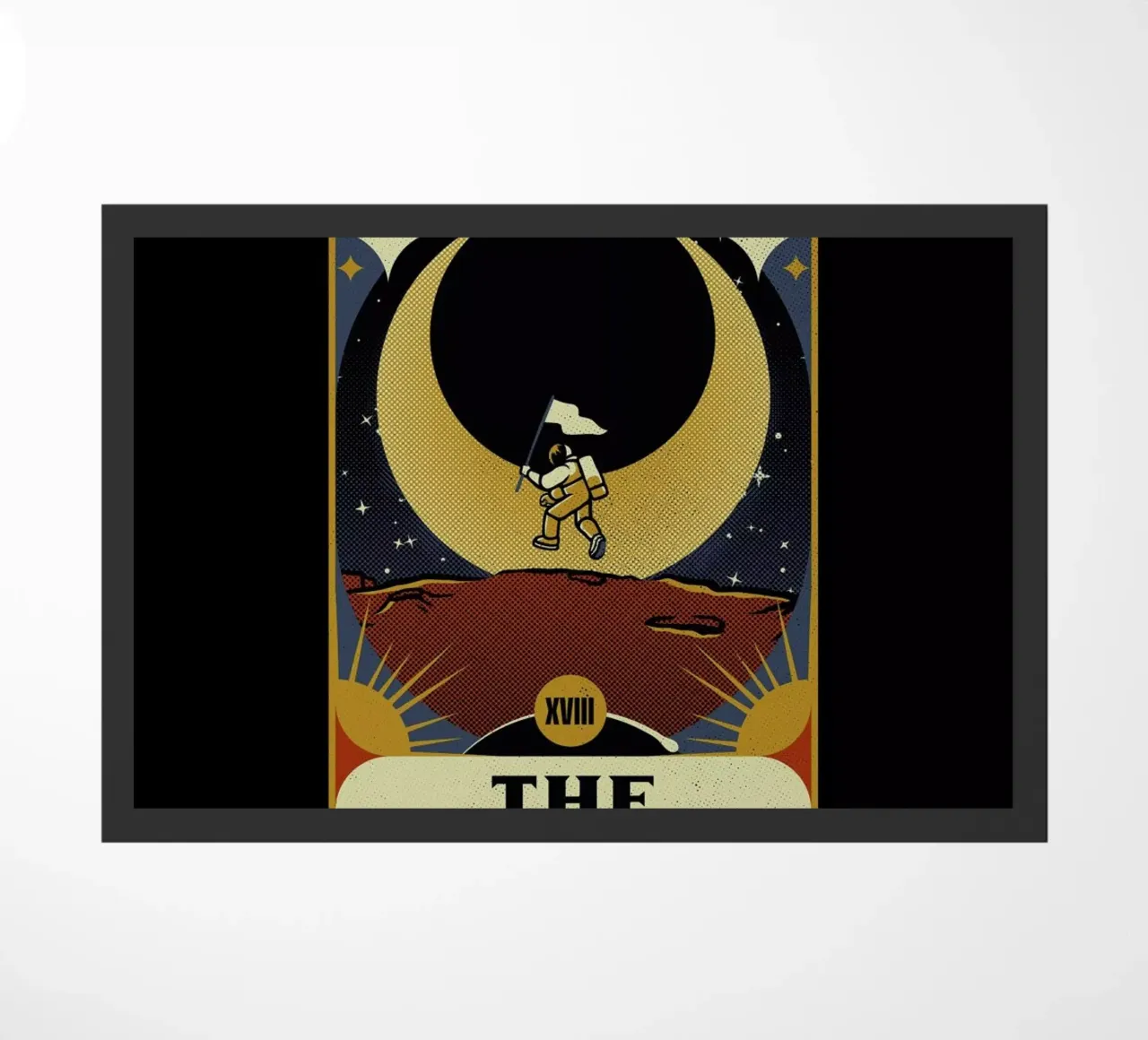 Astronaut Tarot Moon zerbino da Tobe Fonseca
