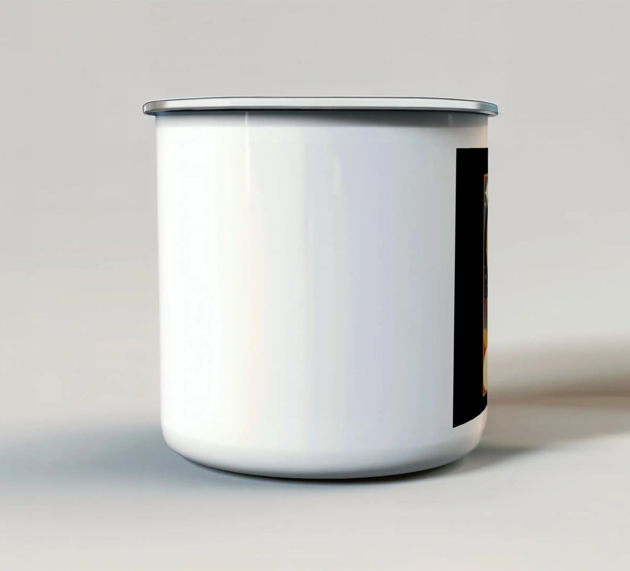 Astronaut Tarot Moon tazza in smalto da Tobe Fonseca