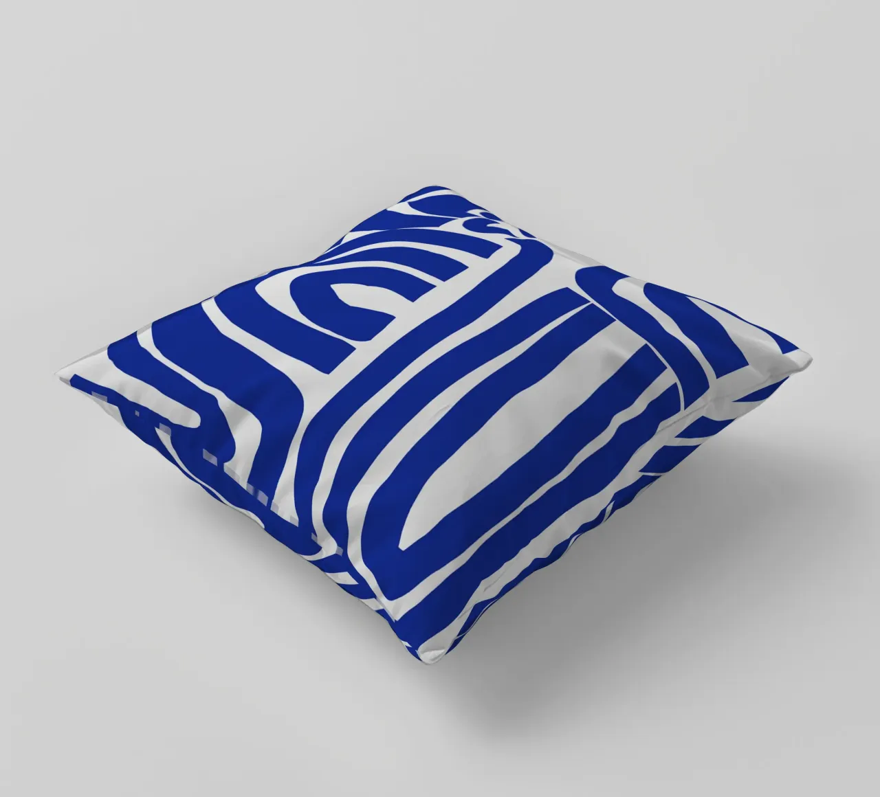 S & U blu cuscino da Little Dean