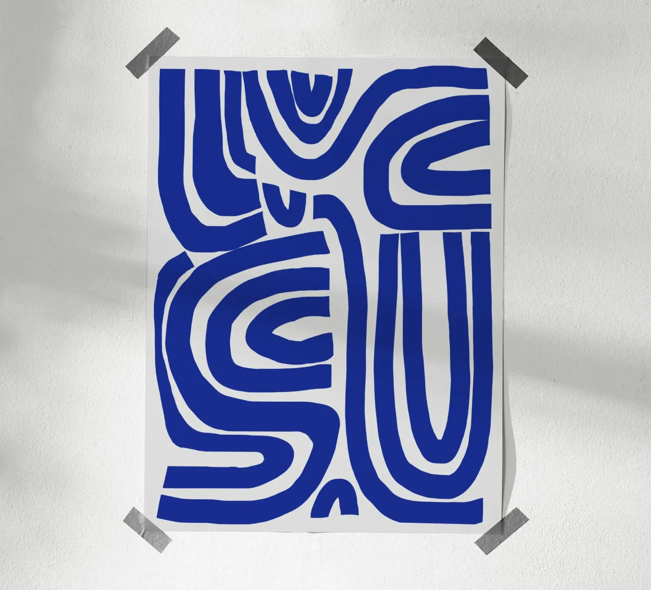 S & U blu carta hahnemühle da Little Dean