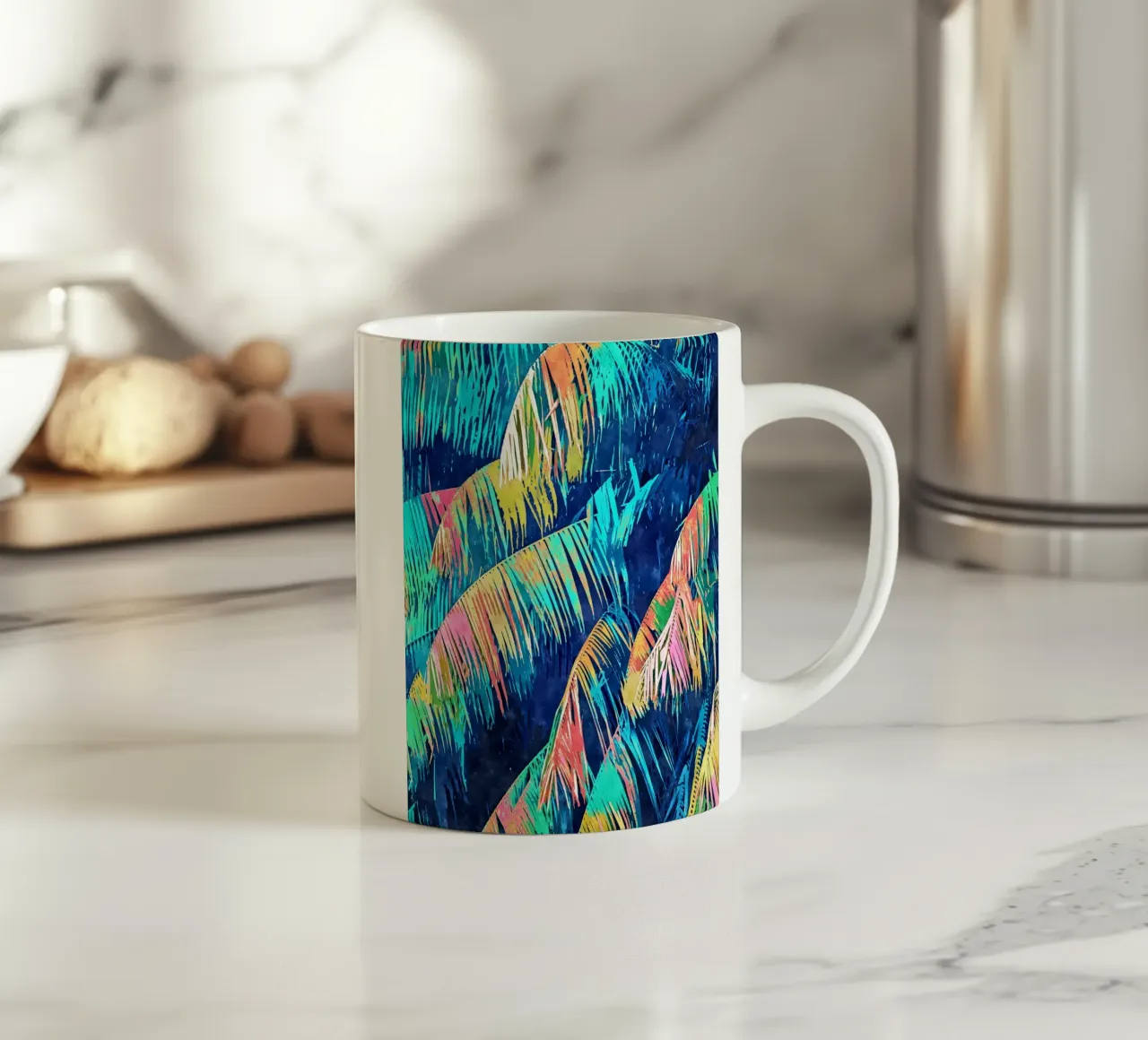 Tramonto delle palme tazza in ceramica da 83oranges