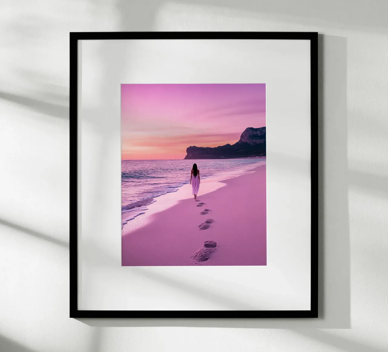 Reverie lilla poster da PhotoVibe Decor