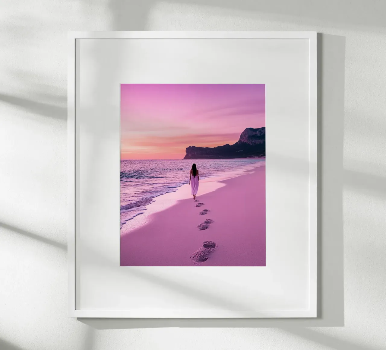 Reverie lilla poster da PhotoVibe Decor