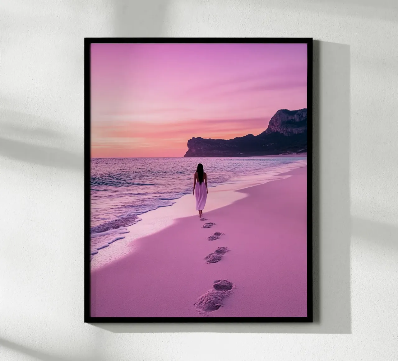 Reverie lilla poster da PhotoVibe Decor