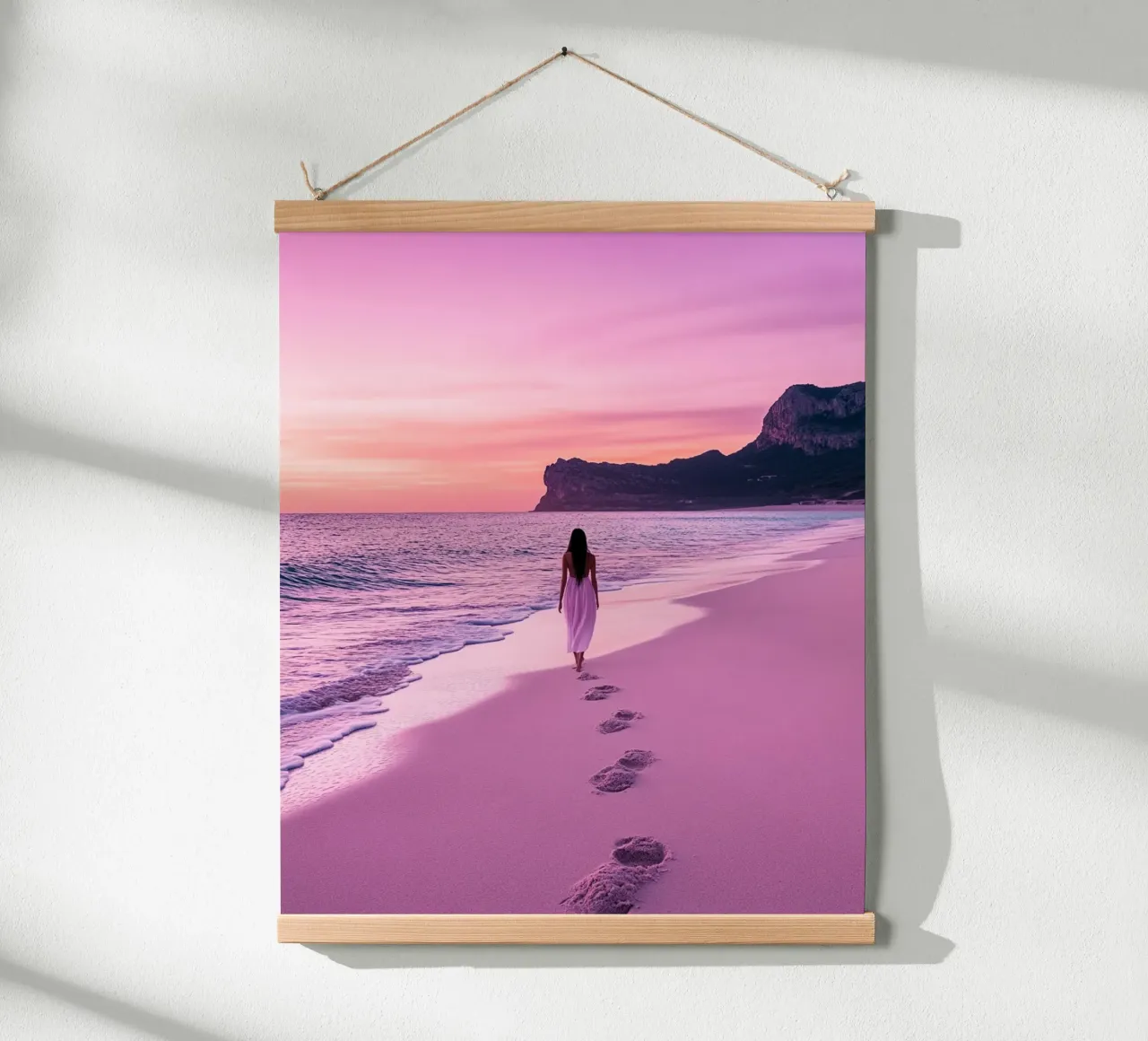 Reverie lilla poster da PhotoVibe Decor