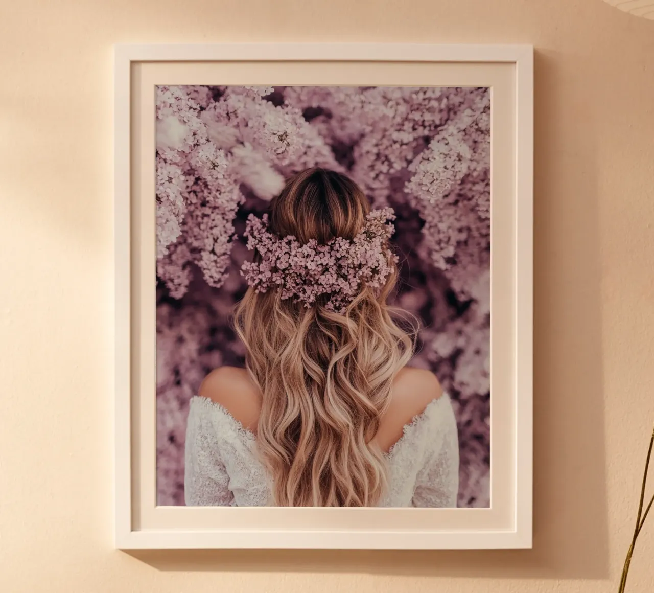 Reverie lilla poster da PhotoVibe Decor