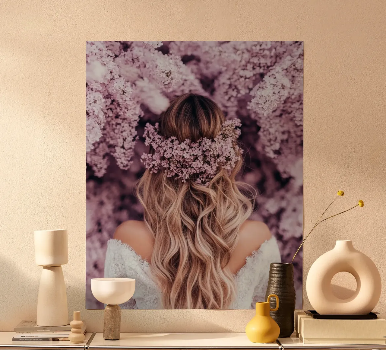 Reverie lilla poster da PhotoVibe Decor