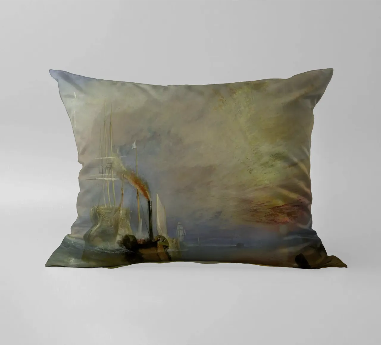 Turner - The Fighting Temeraire cuscino da Vintage by JUNIQE