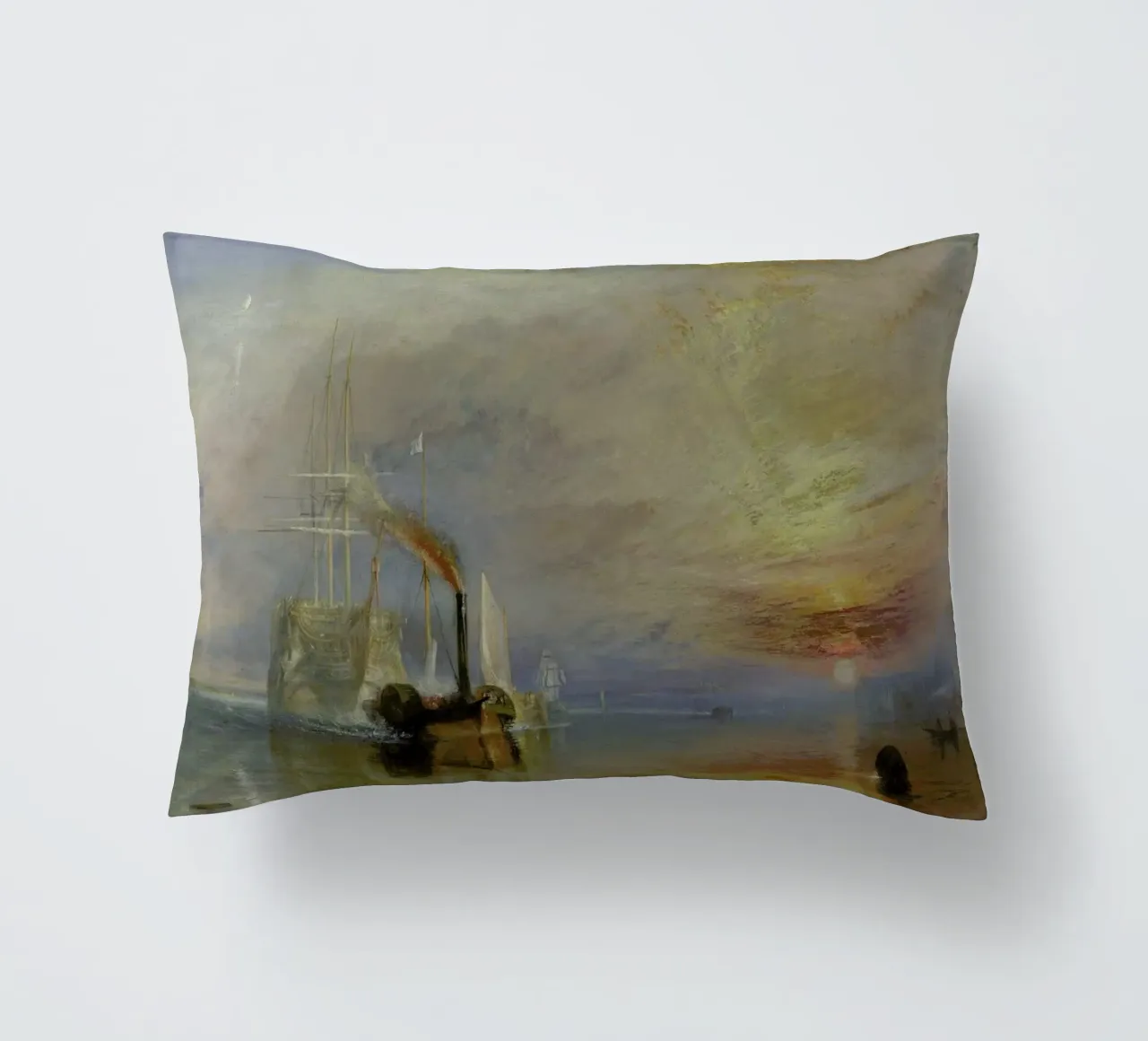 Turner - The Fighting Temeraire cuscino da Vintage by JUNIQE