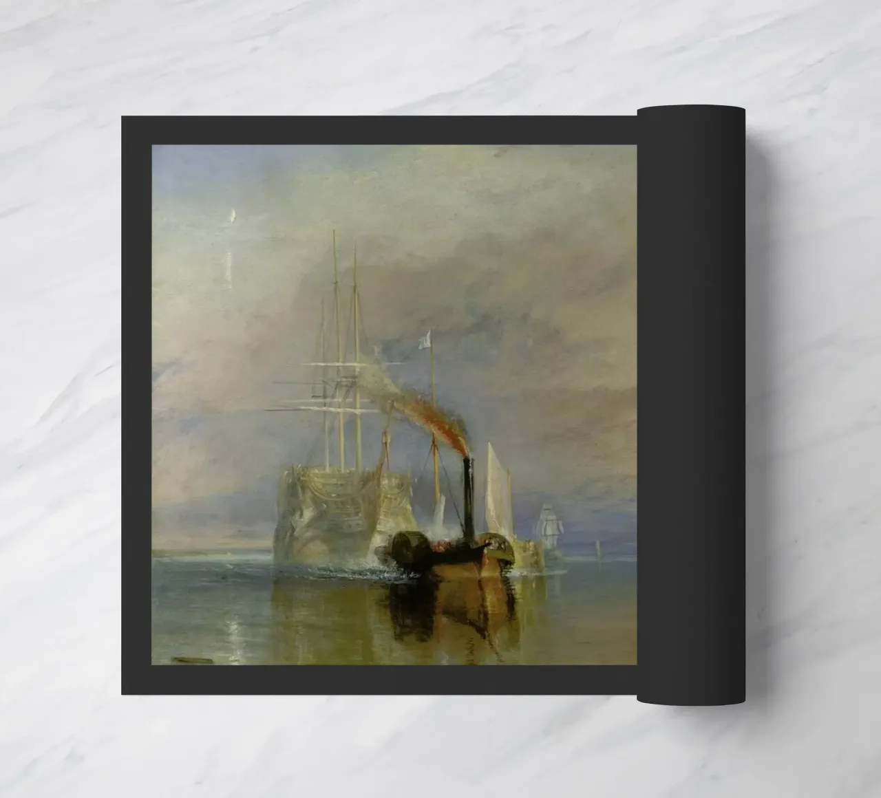 Turner - The Fighting Temeraire zerbino da Vintage by JUNIQE
