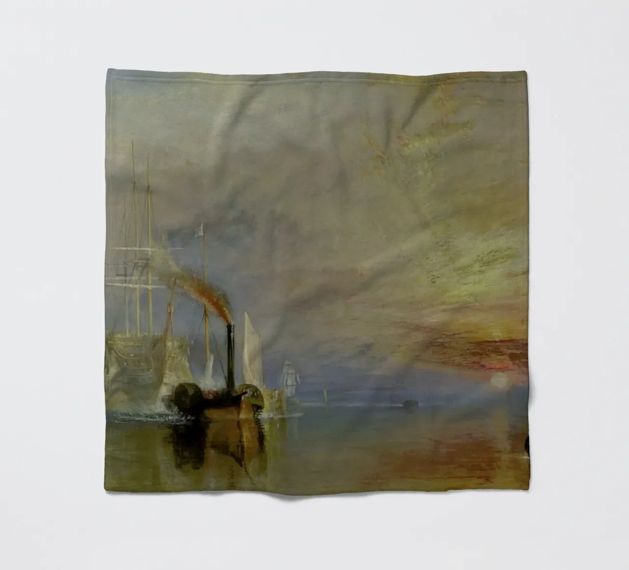 Turner - The Fighting Temeraire coperta in pile da Vintage by JUNIQE