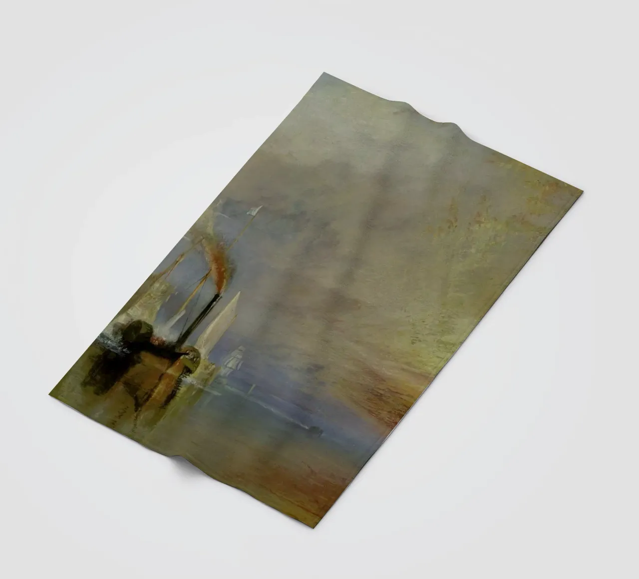 Turner - The Fighting Temeraire coperta in pile da Vintage by JUNIQE