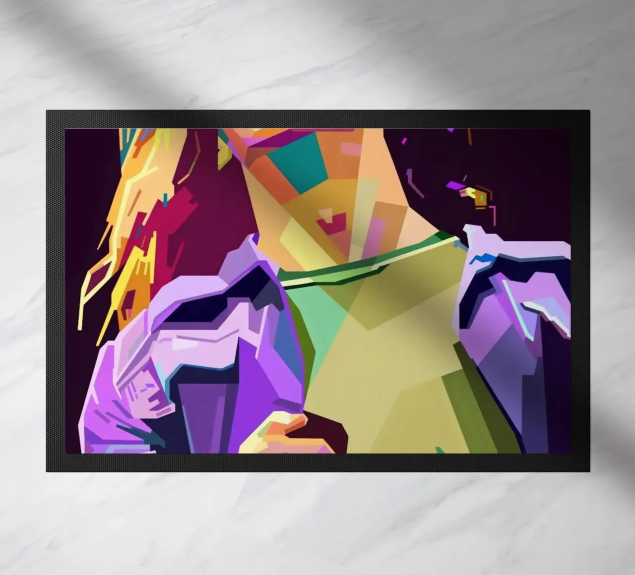 Eddie Vedder pop art portrait zerbino da Hantamrata