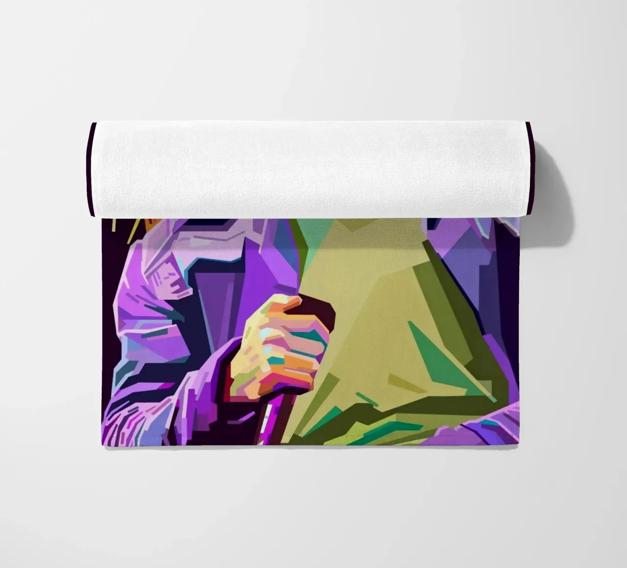 Eddie Vedder pop art portrait telo mare da Hantamrata