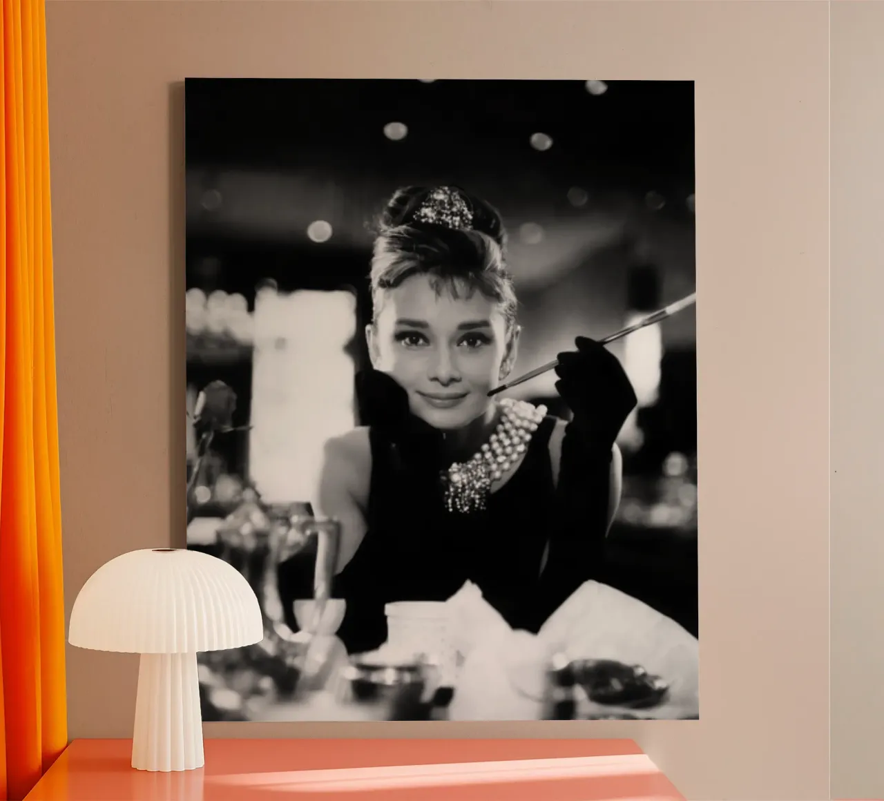 Audrey Ontbijt canvas met Baklijst van Lorraine Mooore