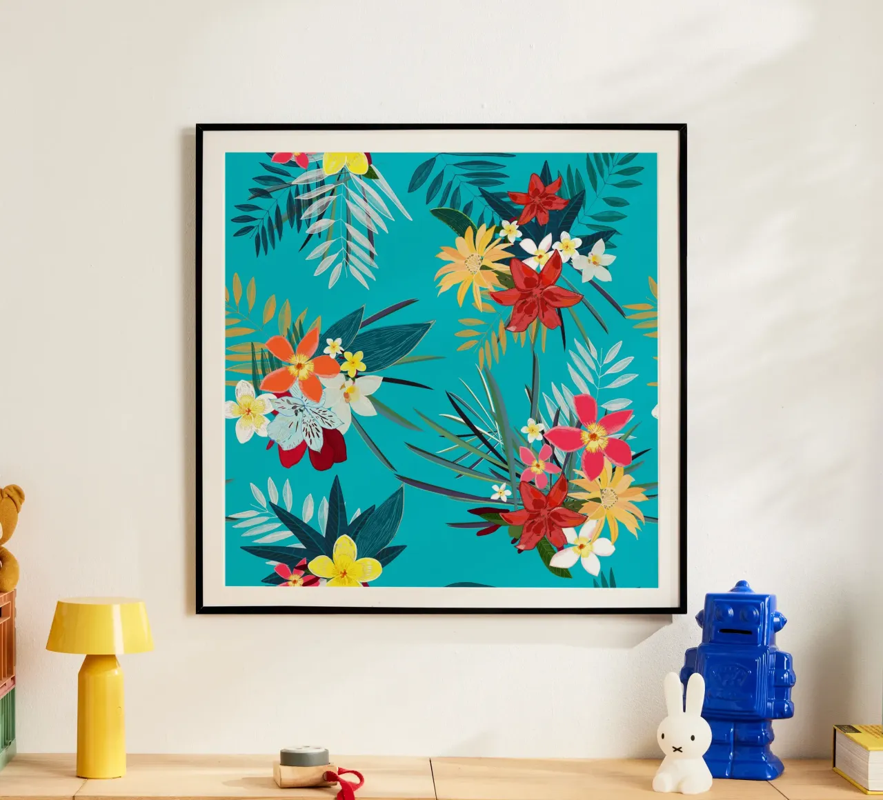 Motif de lys Frangipani hahnemühle de gulsengunel