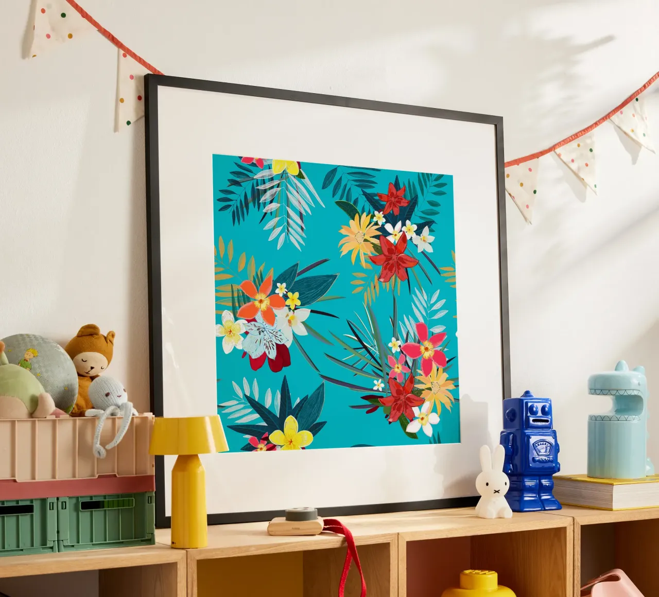 Motif de lys Frangipani hahnemühle de gulsengunel
