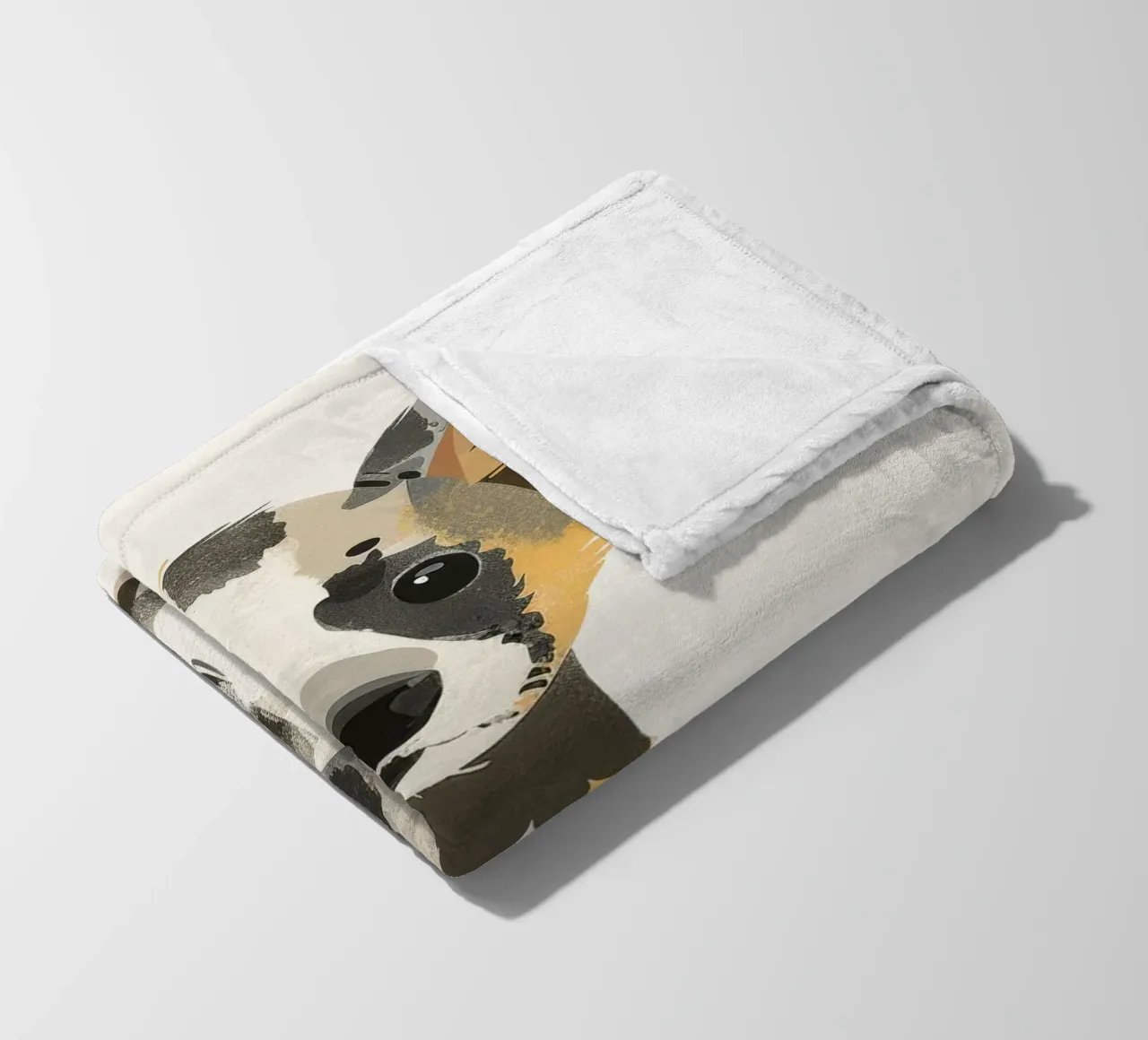 Illustrazione di un cucciolo di cane selvatico africano coperta in pile da DesignDoodle