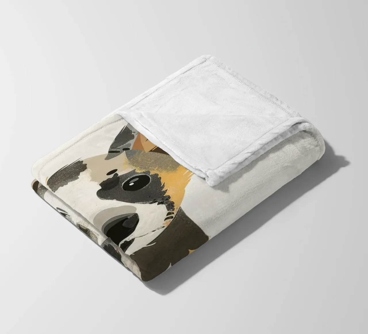 Illustrazione di un cucciolo di cane selvatico africano coperta in pile da DesignDoodle