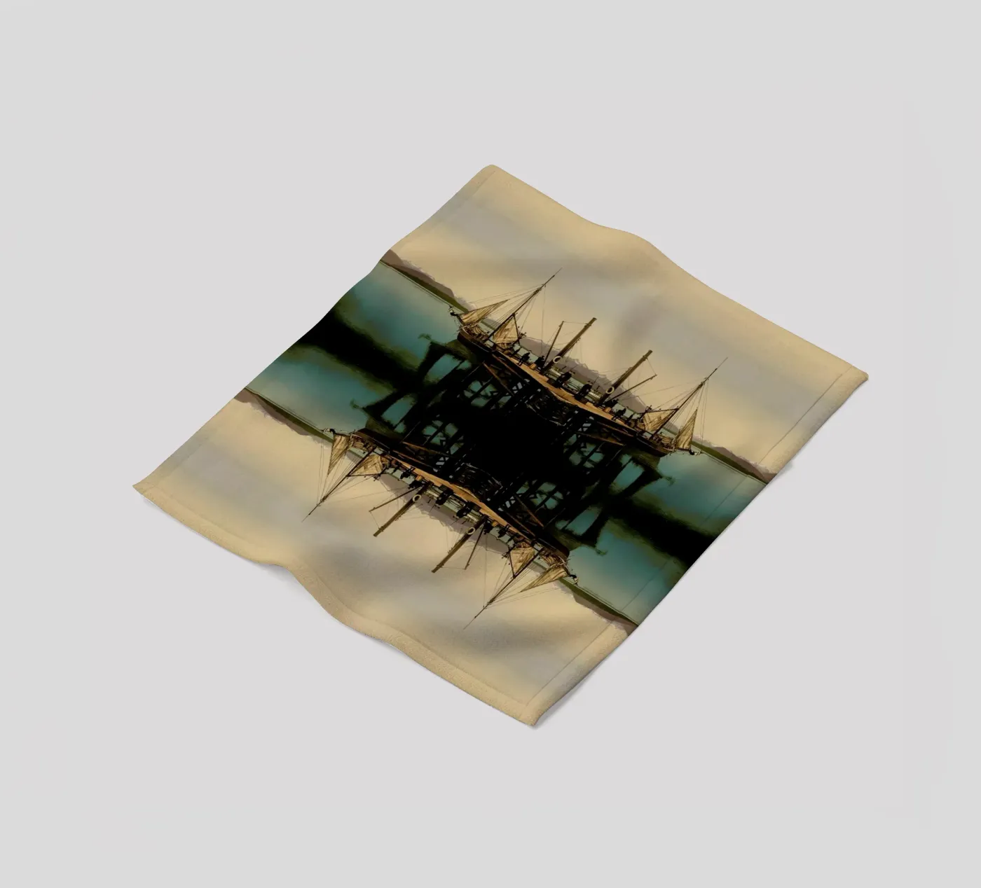 Ship plaid polaire de The Gently Unfurling Sneak