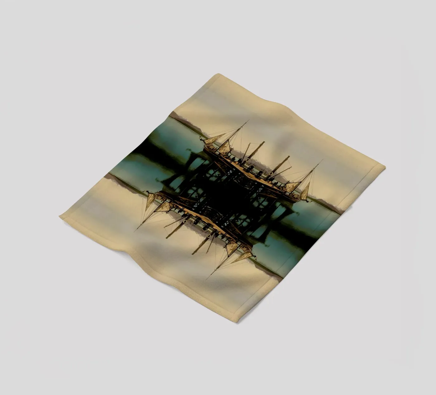 Ship Fleecedecke von The Gently Unfurling Sneak