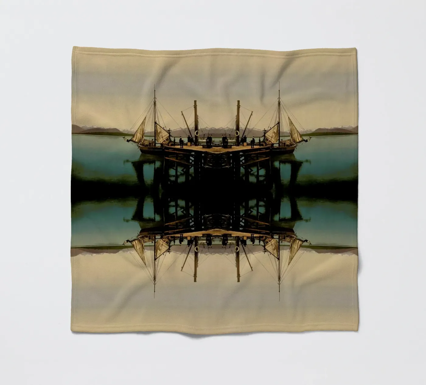 Ship plaid polaire de The Gently Unfurling Sneak