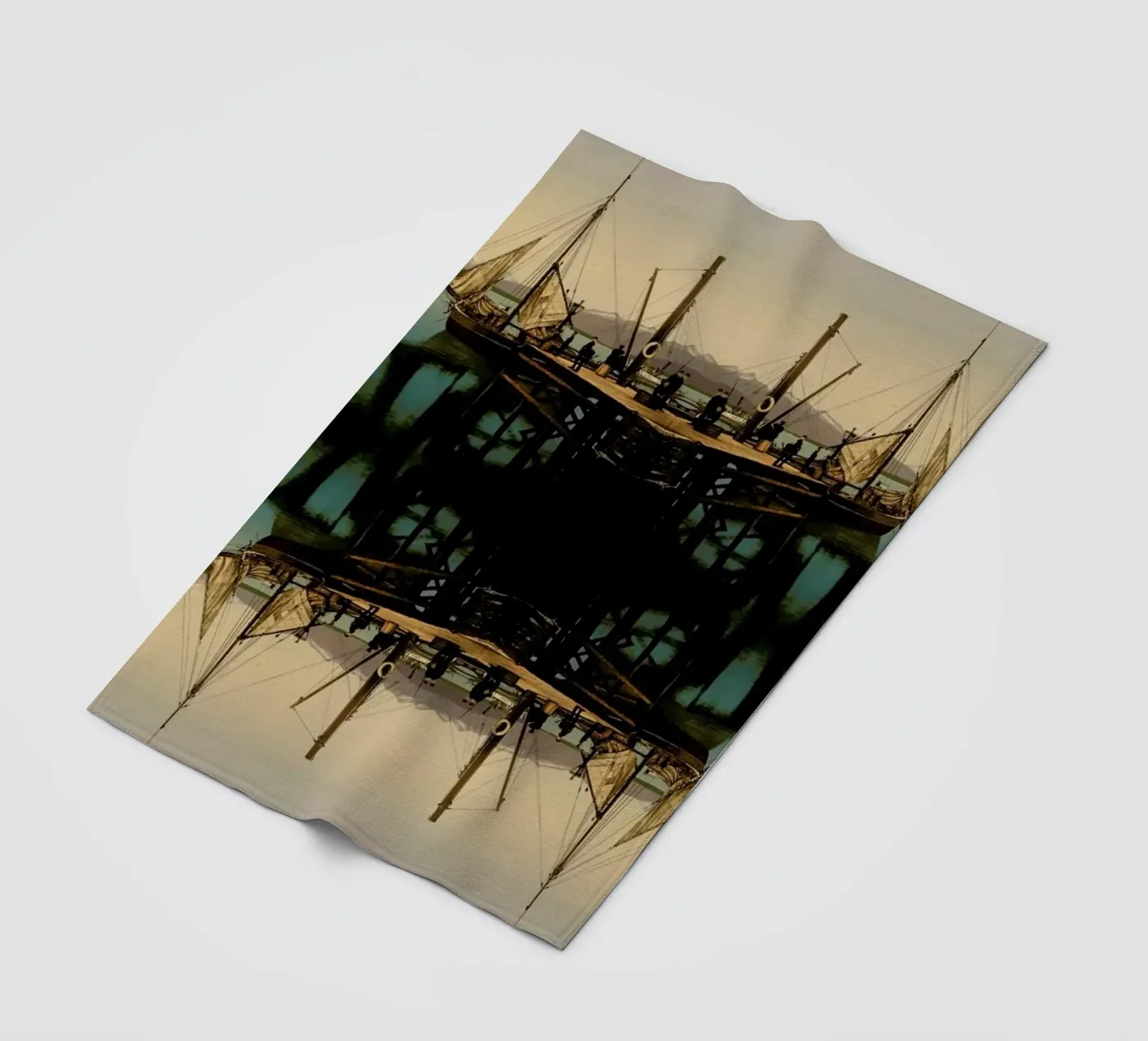 Ship Fleecedecke von The Gently Unfurling Sneak