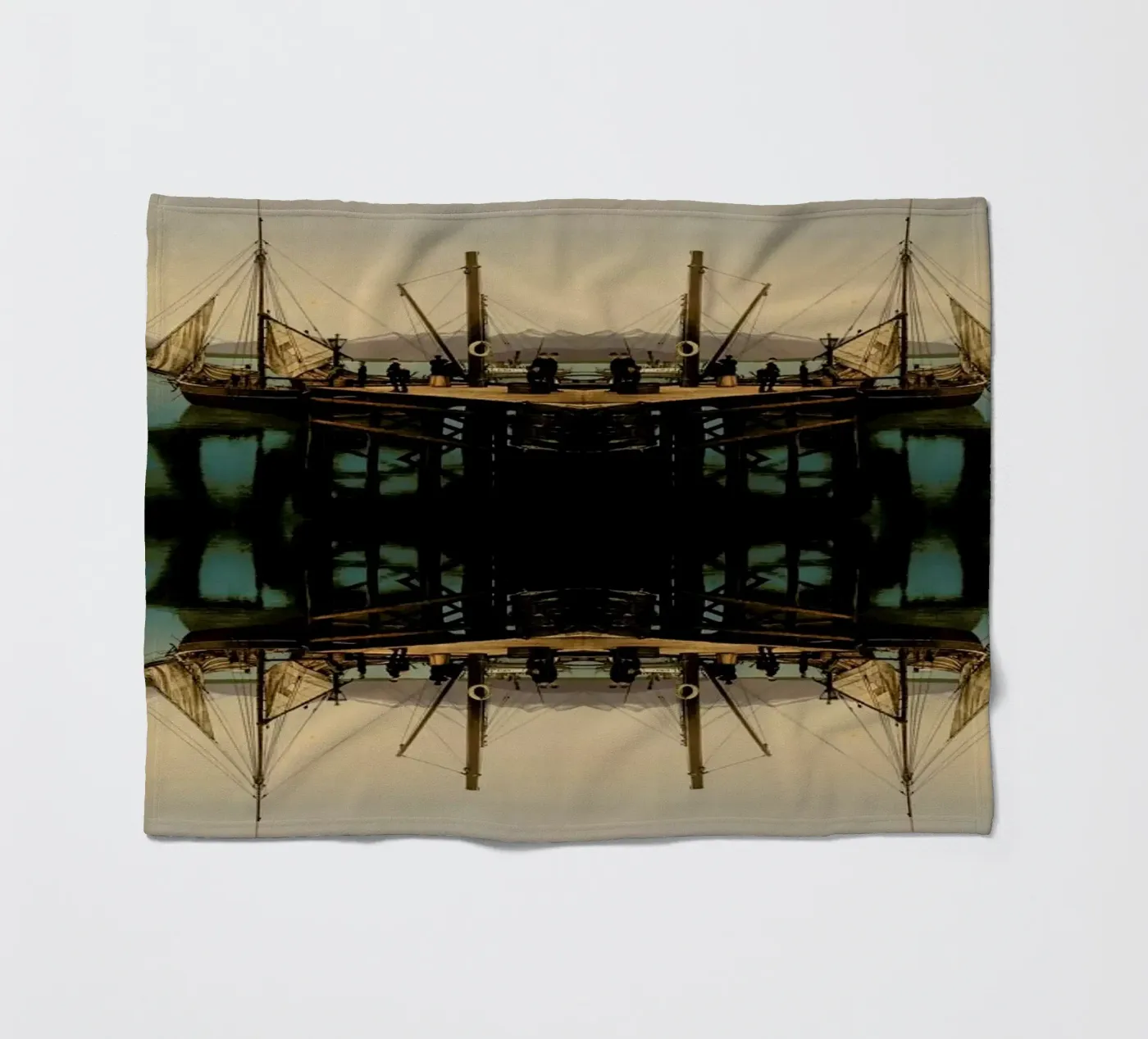 Ship plaid polaire de The Gently Unfurling Sneak