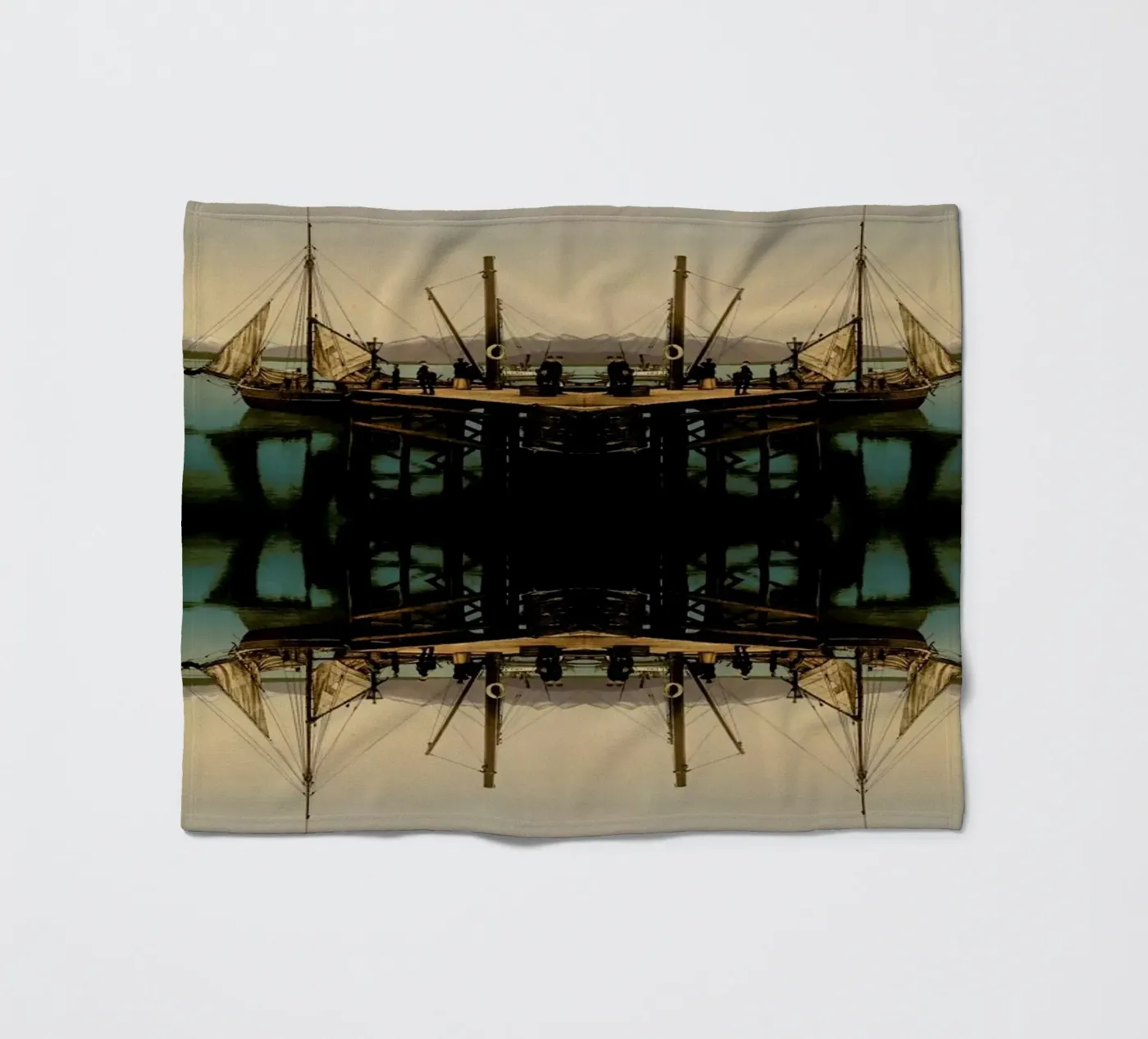 Ship plaid polaire de The Gently Unfurling Sneak