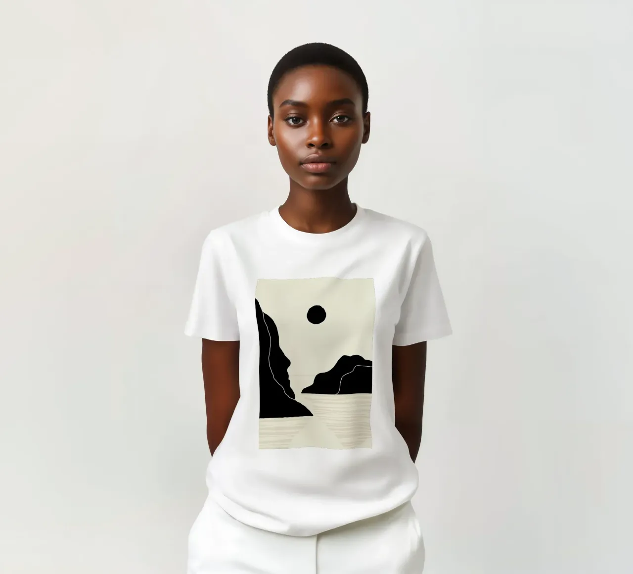 Midnight Ocean t-shirt da Graphite
