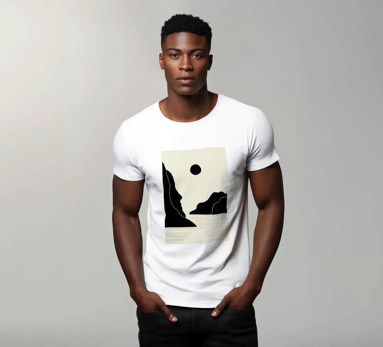 Midnight Ocean t-shirt da Graphite
