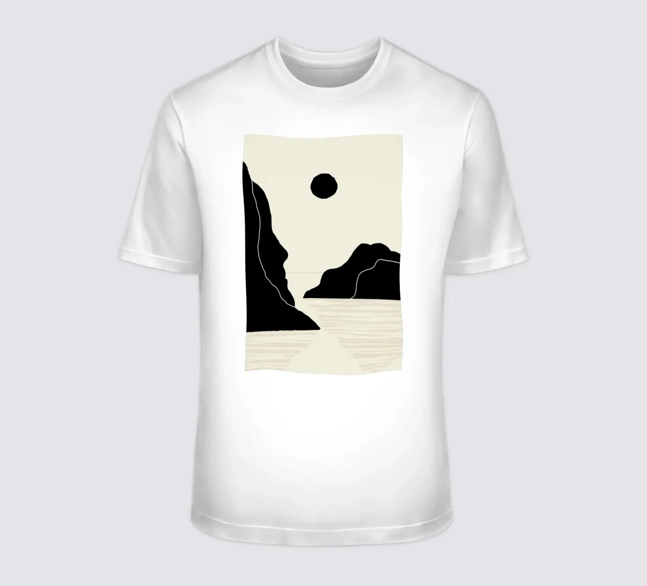 Midnight Ocean t-shirt da Graphite