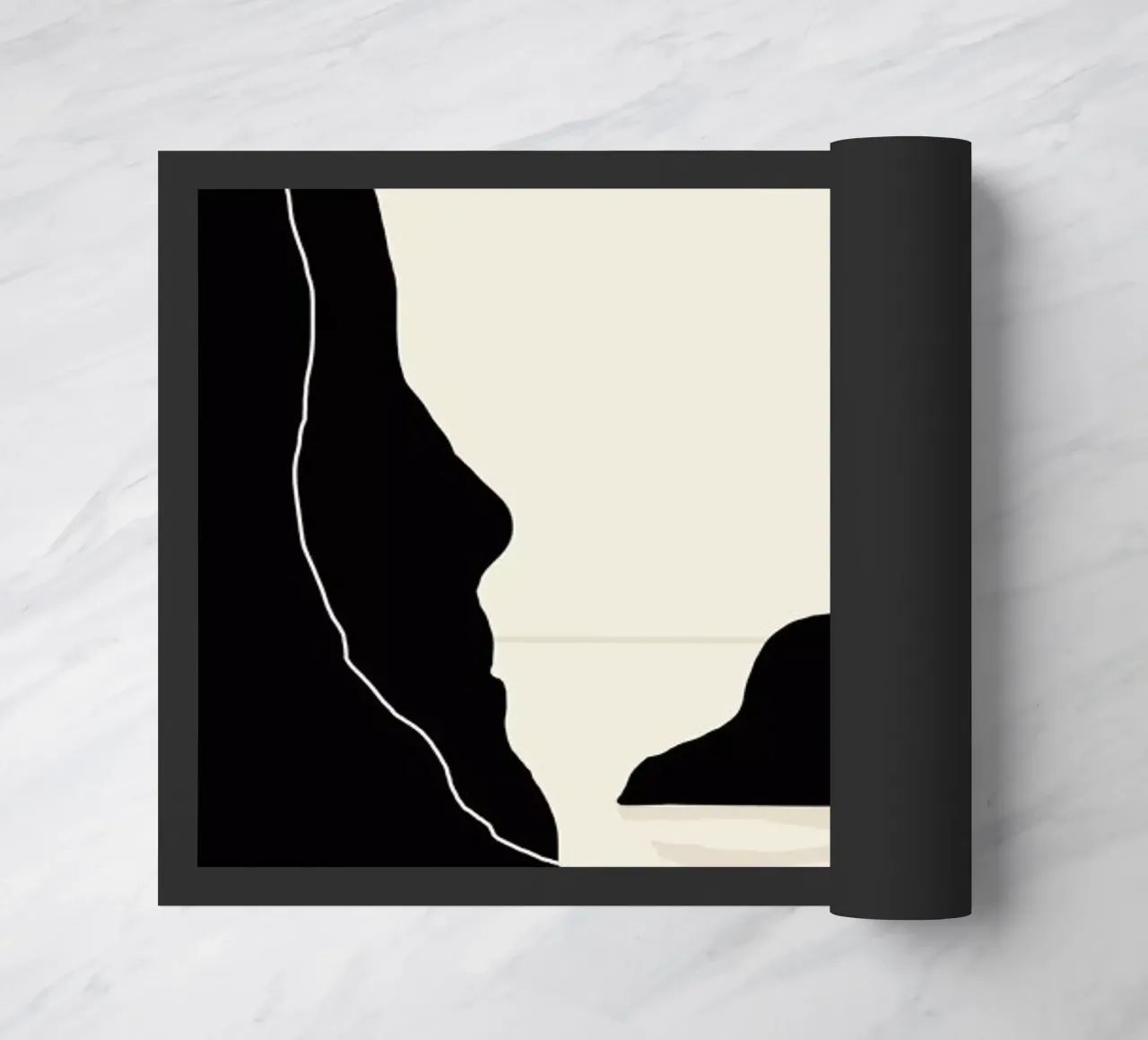 Midnight Ocean doormat by Graphite