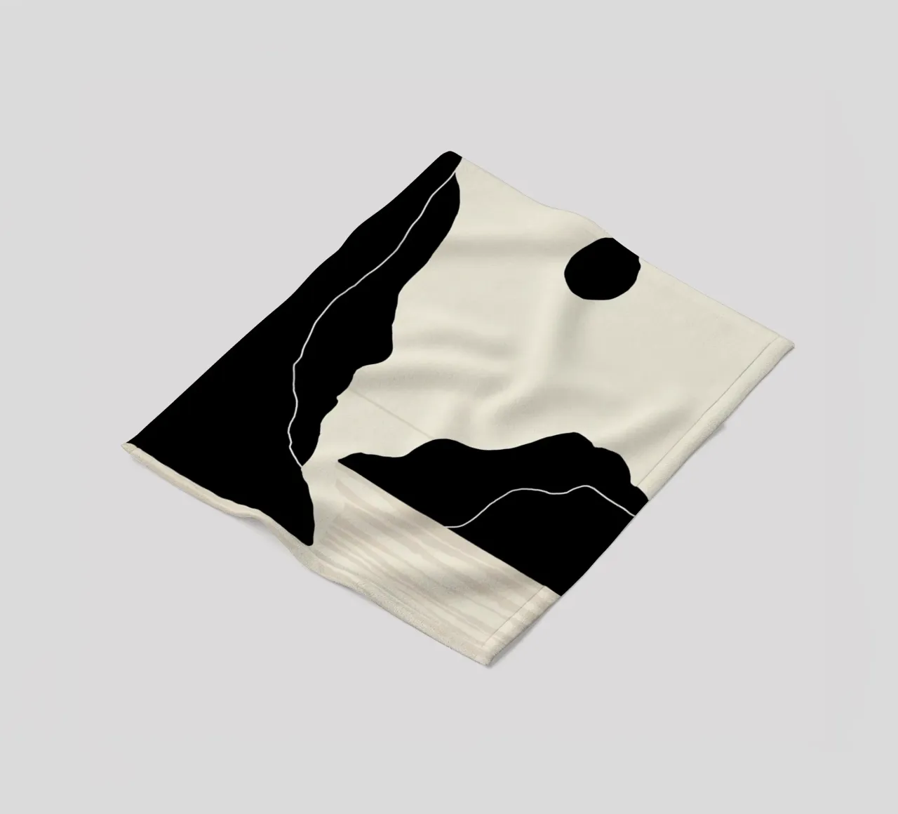 Midnight Ocean coperta in pile da Graphite