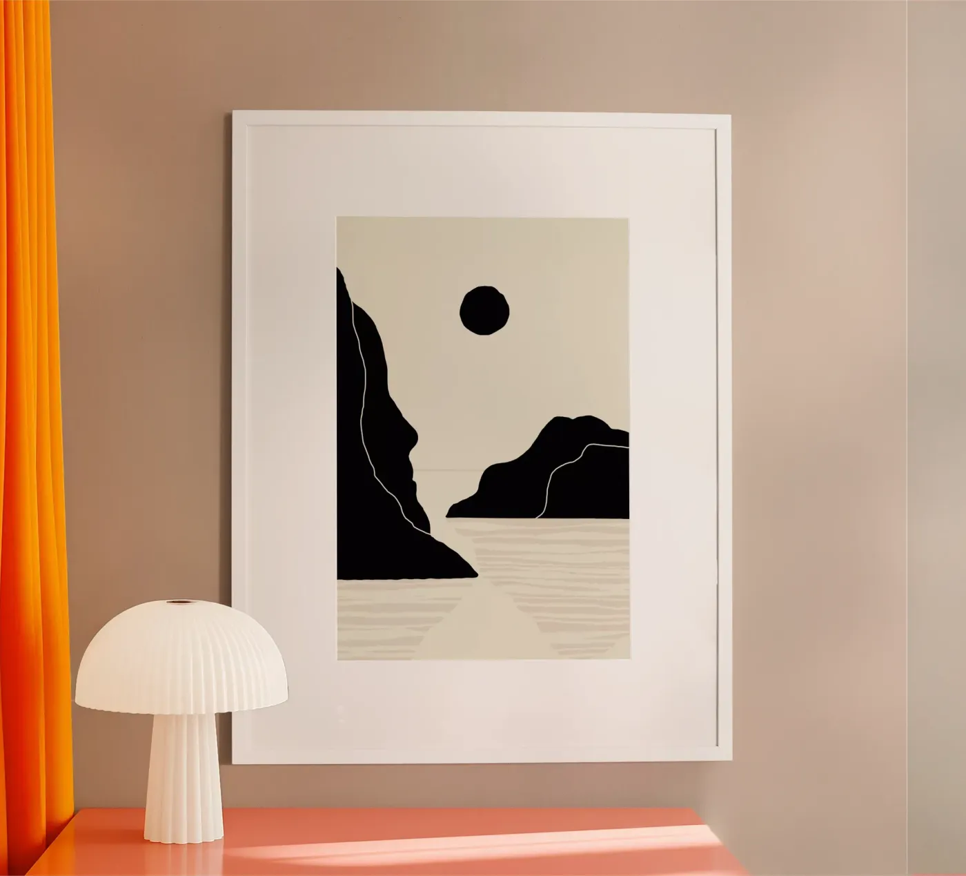 Midnight Ocean poster da Graphite