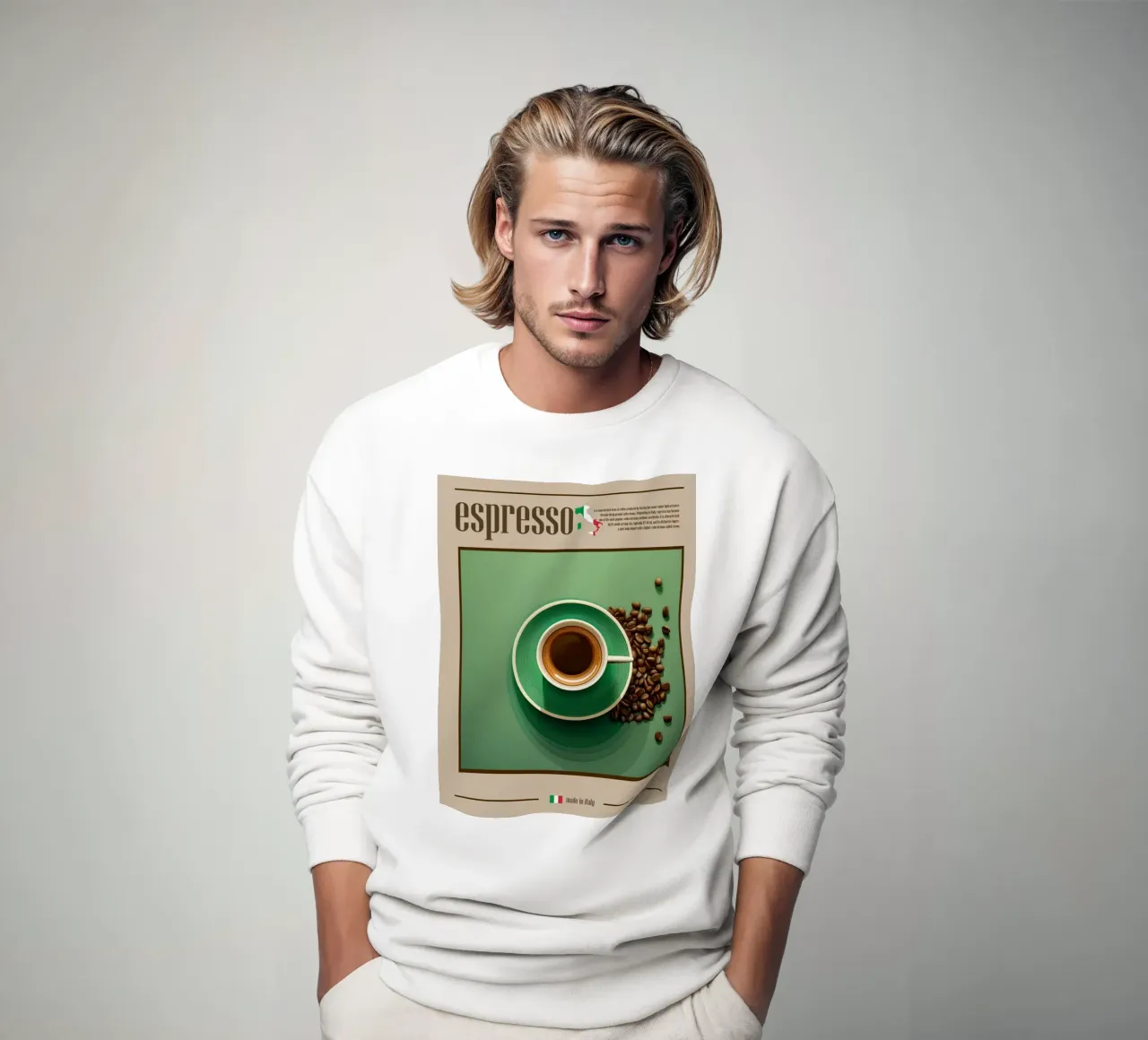 Espresso Sweatshirt von cosmos studio