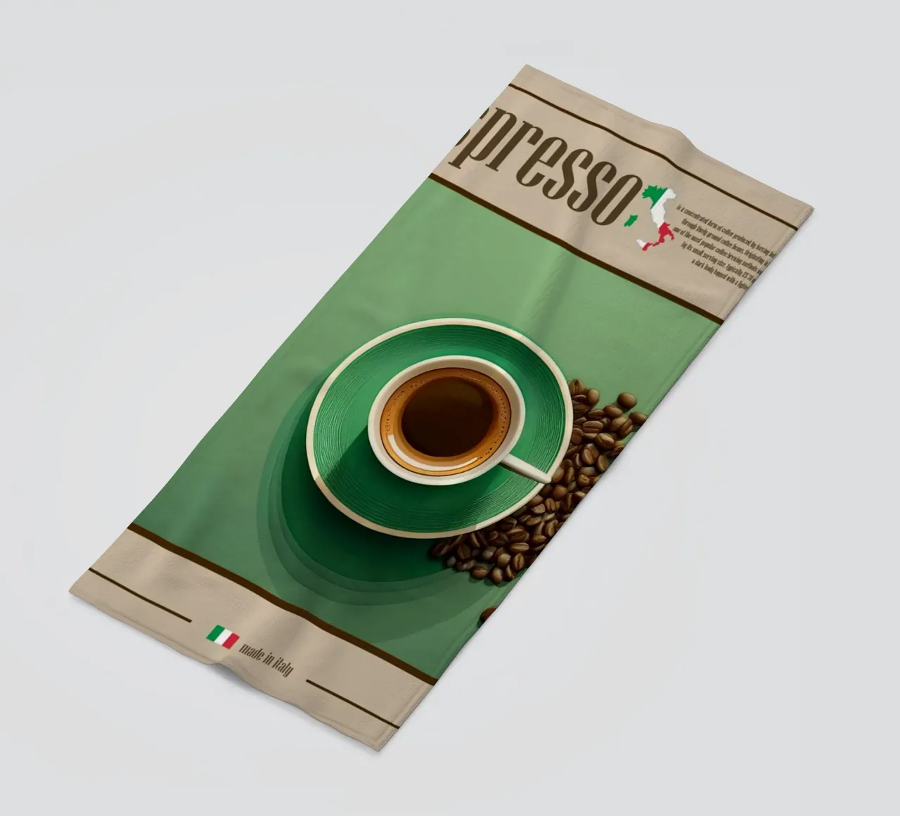 Espresso telo mare da cosmos studio