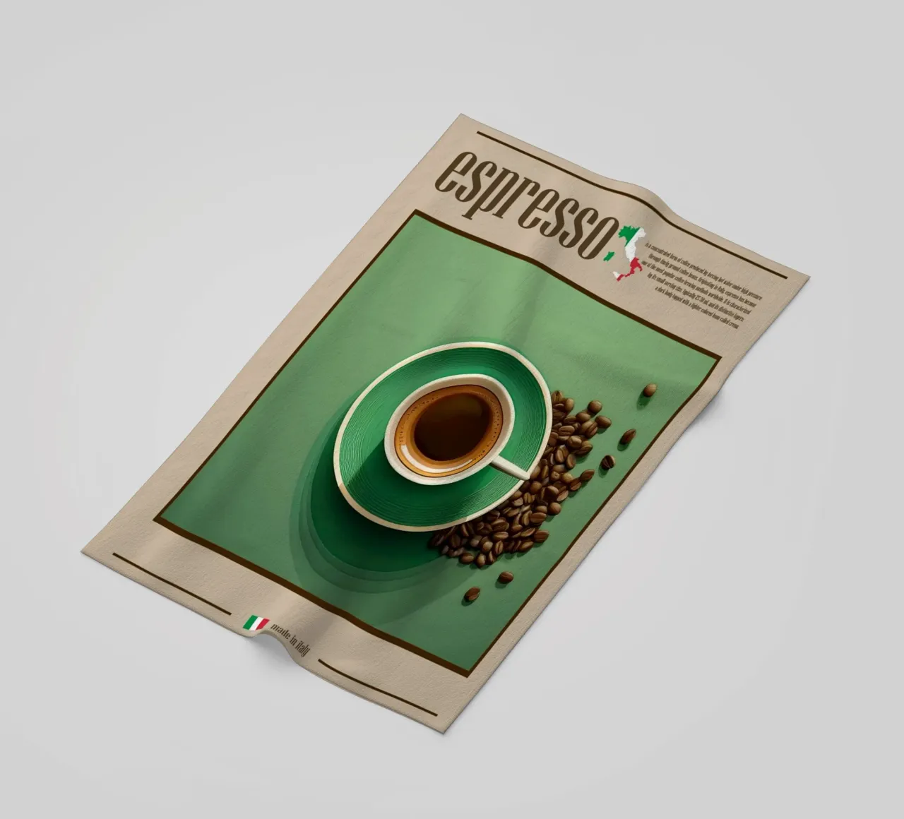 Espresso telo mare da cosmos studio