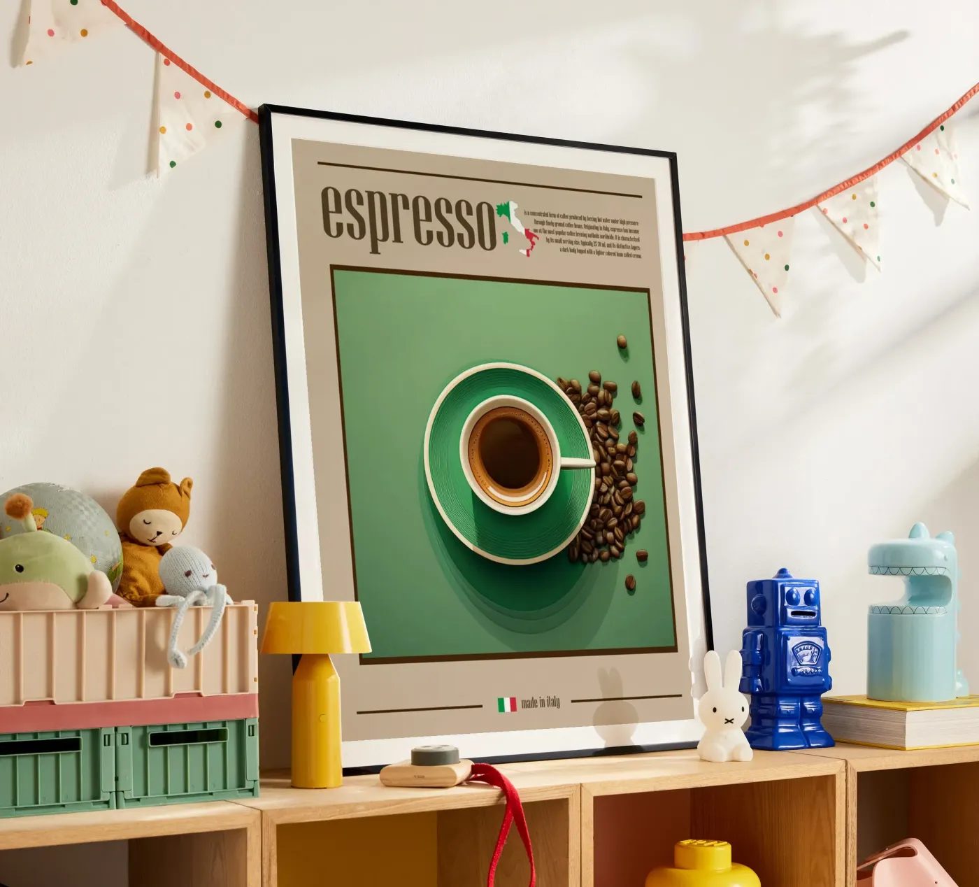 Espresso Poster von cosmos studio