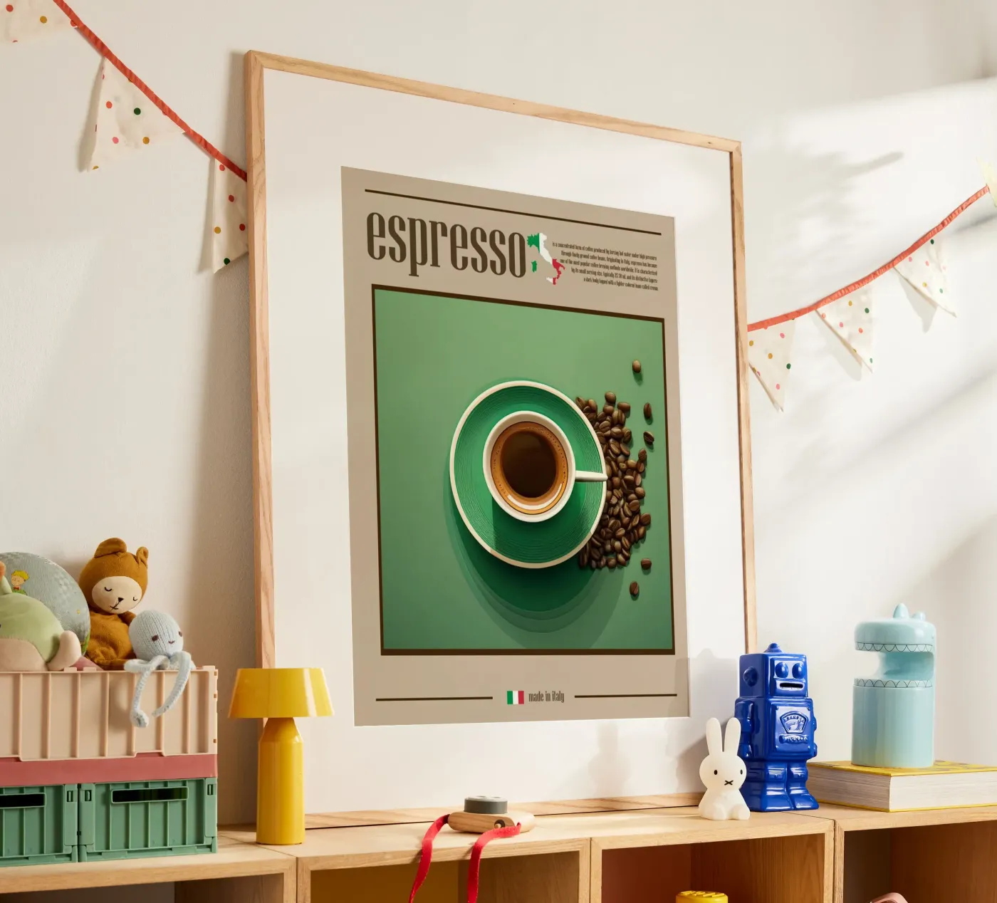 Espresso Poster von cosmos studio