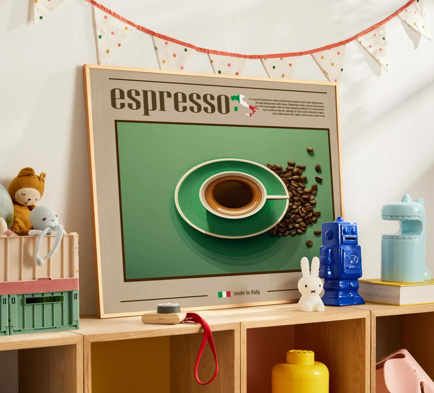 Espresso Poster von cosmos studio
