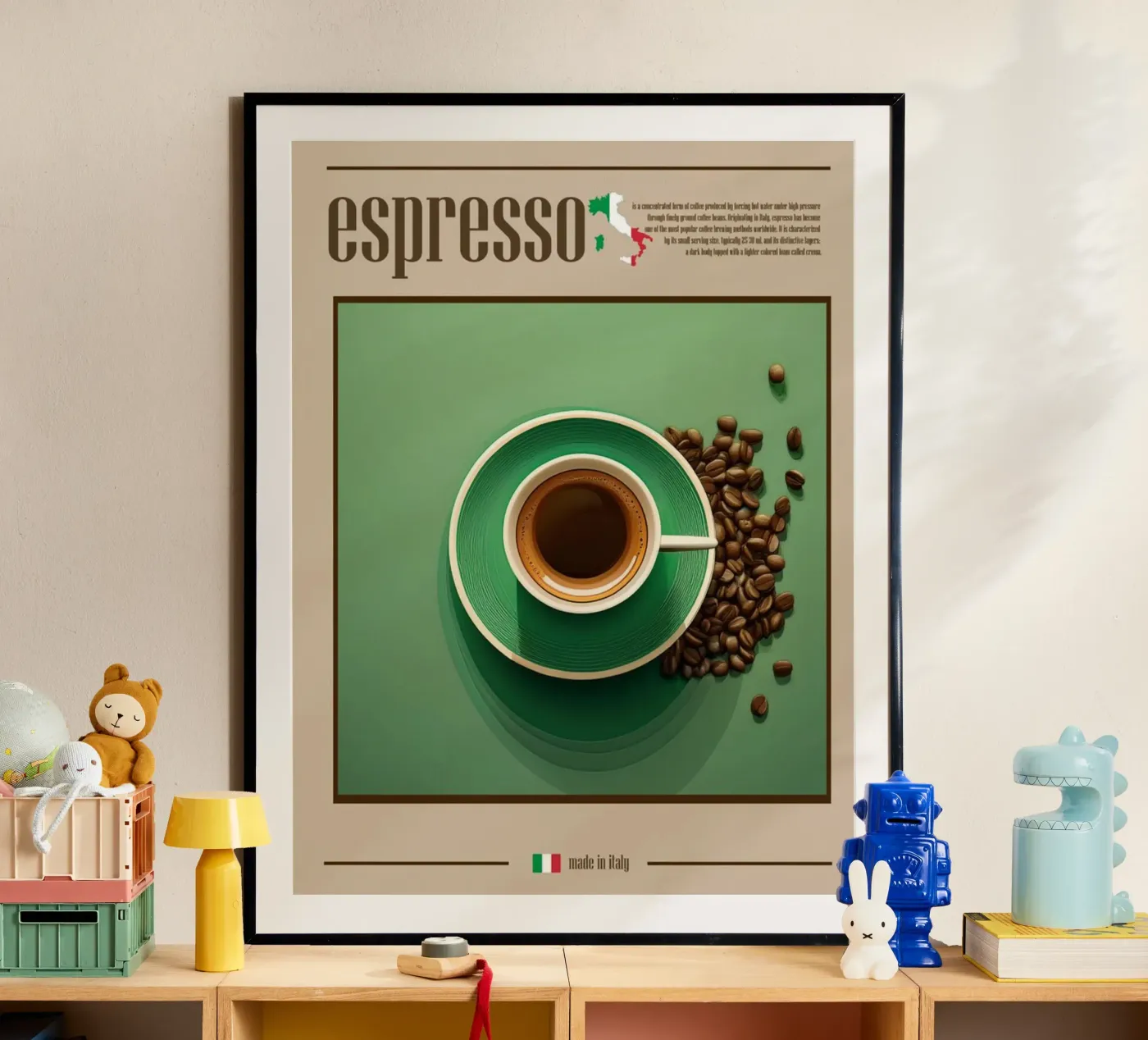 Espresso Poster von cosmos studio