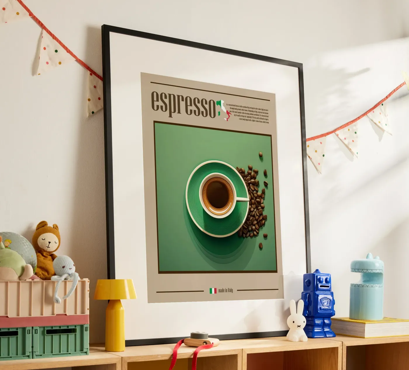 Espresso Poster von cosmos studio
