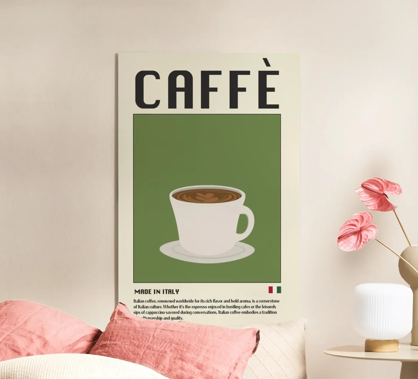 Caffè dall'Italia plexiglass da cosmos studio