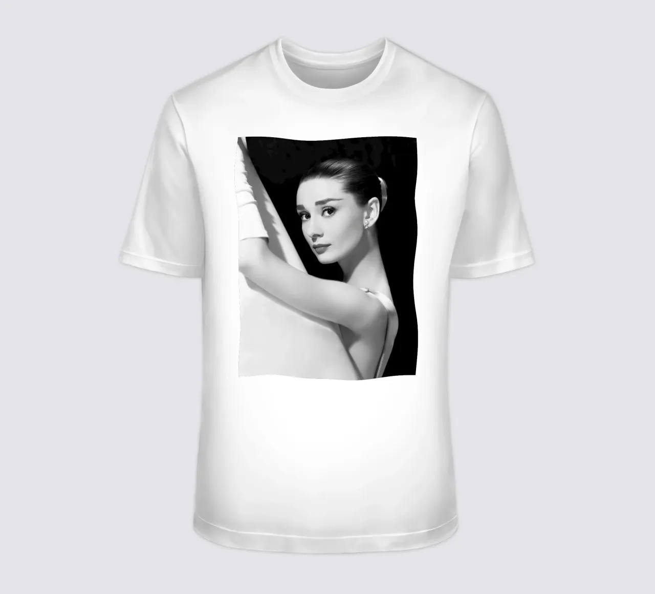 Audrey Beautiful Women t-shirt by Lorraine Mooore