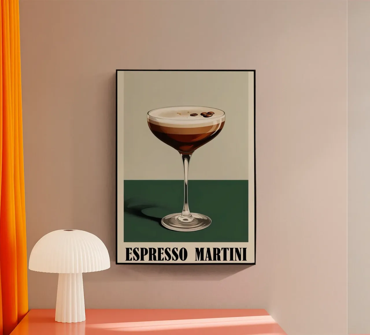 Espresso martini plexiglass da cosmos studio