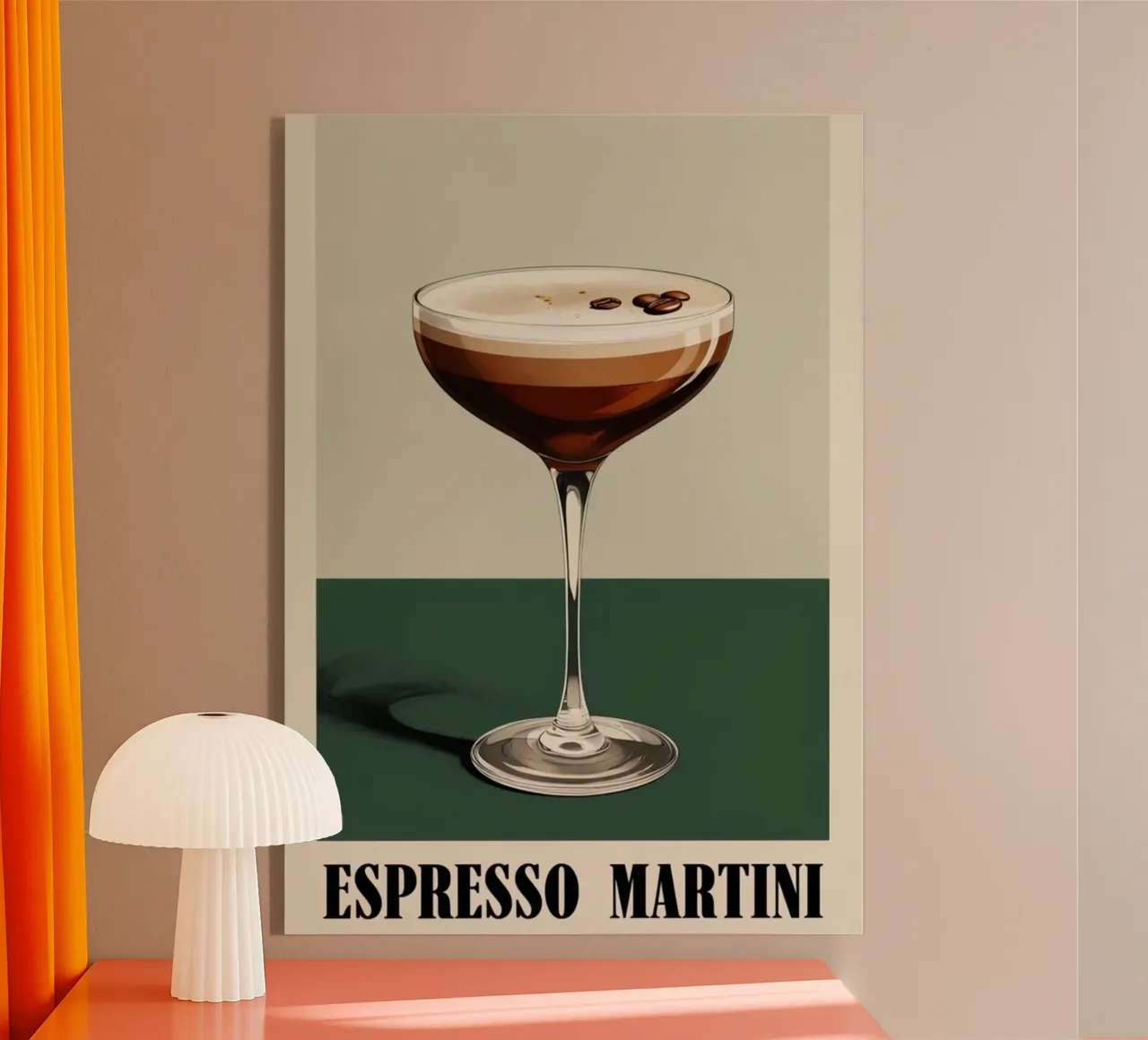 Espresso martini plexiglass da cosmos studio