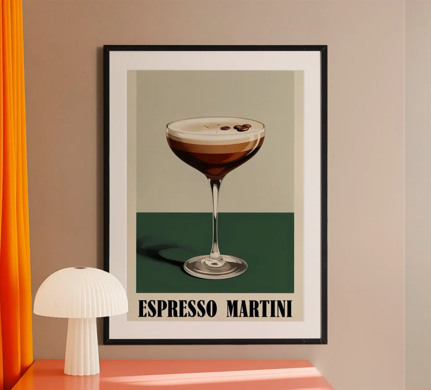 Espresso martini poster da cosmos studio