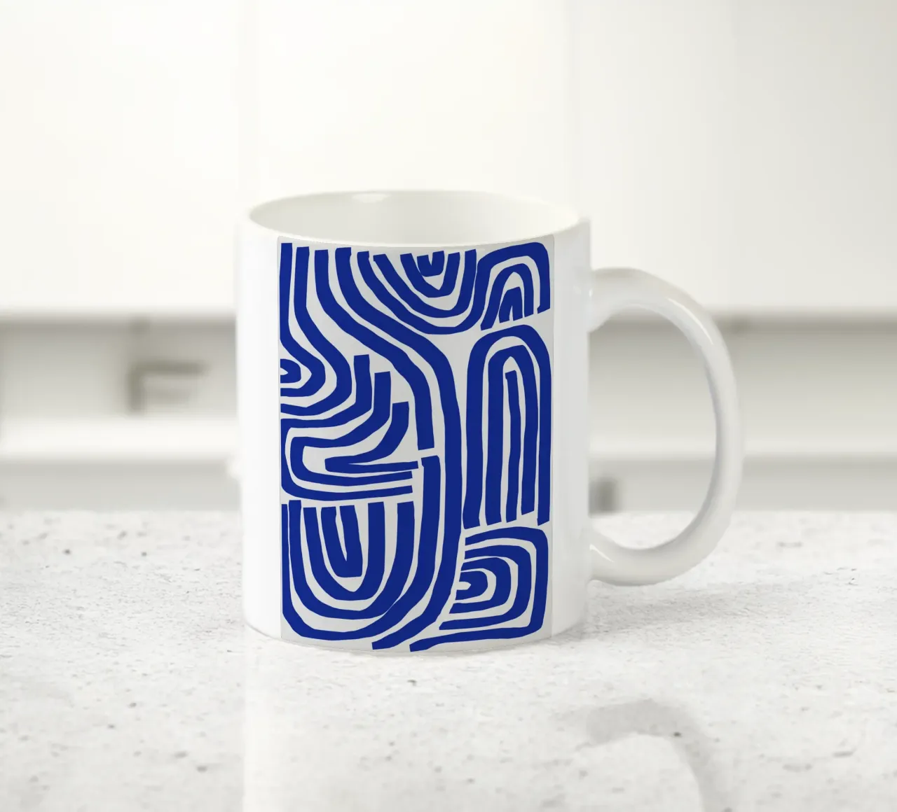 S & U blu 03 tazza in ceramica da Little Dean